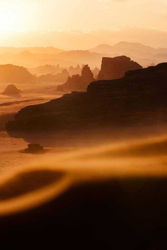 Southwest desert landscape for nahasá eau de parfum by source adage fragrances